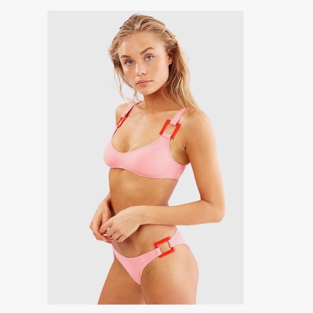 Solid & Striped - The Romy Bikini - Flamingo - XL